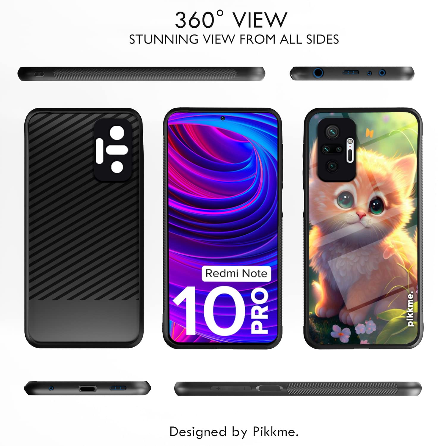 Pikkme Cat phone cover for Redmi Note 10 Pro/Note 10 Pro Max – photo 2