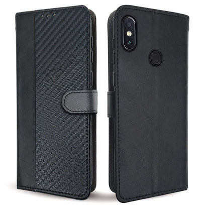 Redmi Note 5 Pro flip case in black by Pikkme