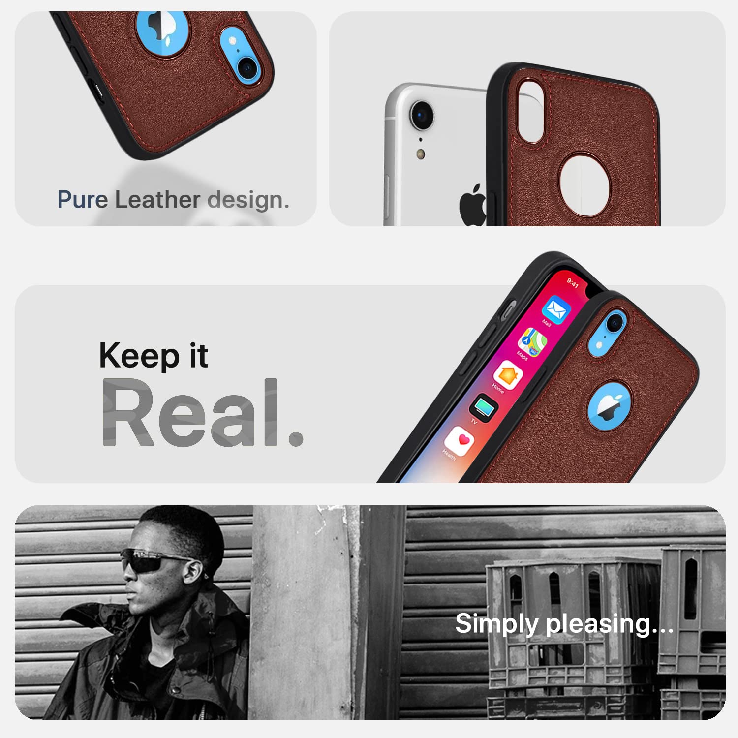 Pikkme iPhone XR brown mobile back cover – photo 4