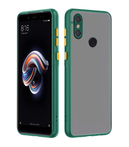 Pikkme Redmi Note 5 Pro Matte green back cover