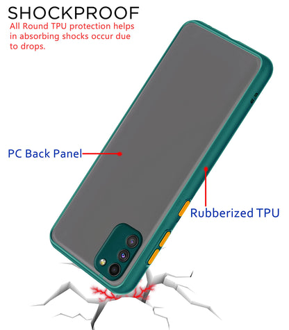 Samsung M02s phone cover in green by Pikkme – photo 4