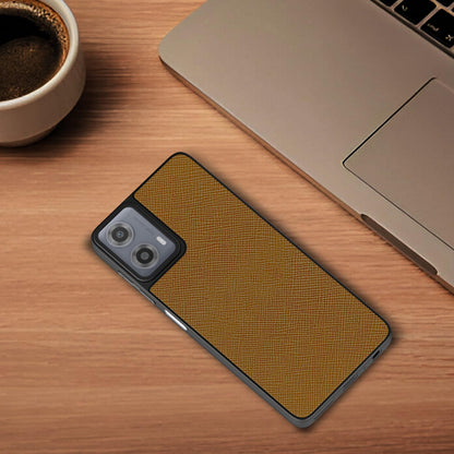 Pikkme tan Leatherback back cover for Moto G34/G45 5G – photo 4