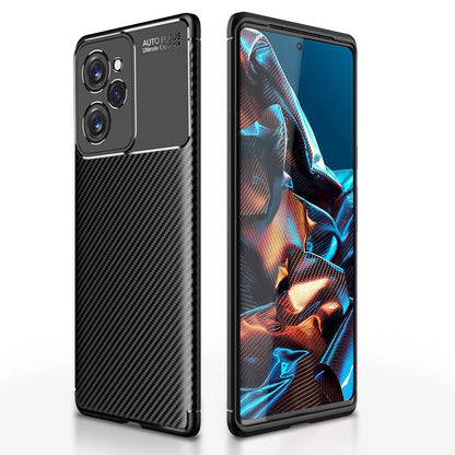 Poco X5 Pro 5G Carbon phone cover in black by Pikkme