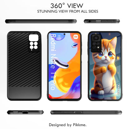 Pikkme Cat mobile cover for Redmi Note 11 Pro/Note 11 Pro Plus 5G – photo 2