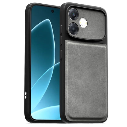 Oppo F33 Pro 5G Leather phone cover in grey by Pikkme