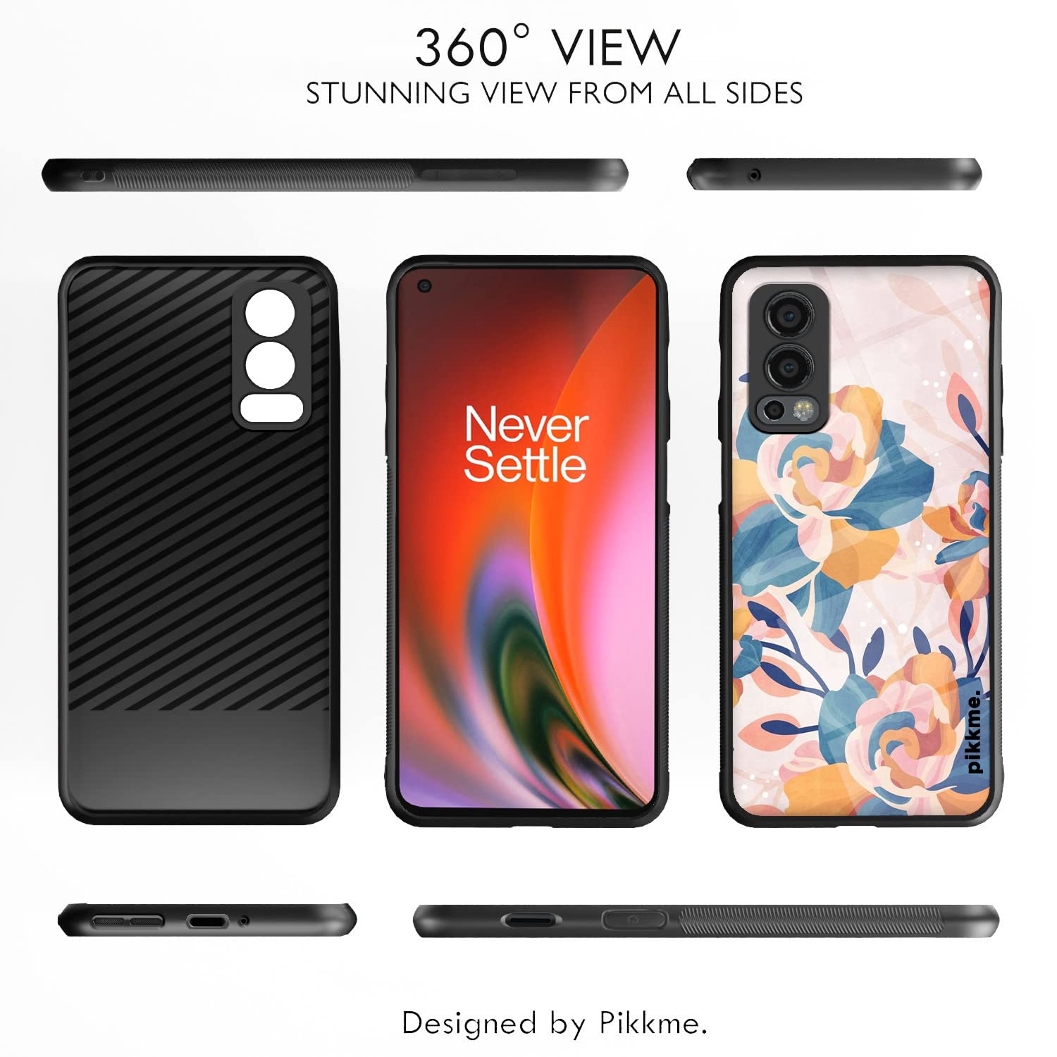 Pikkme OnePlus Nord 2 5G Flower mobile cover – photo 2