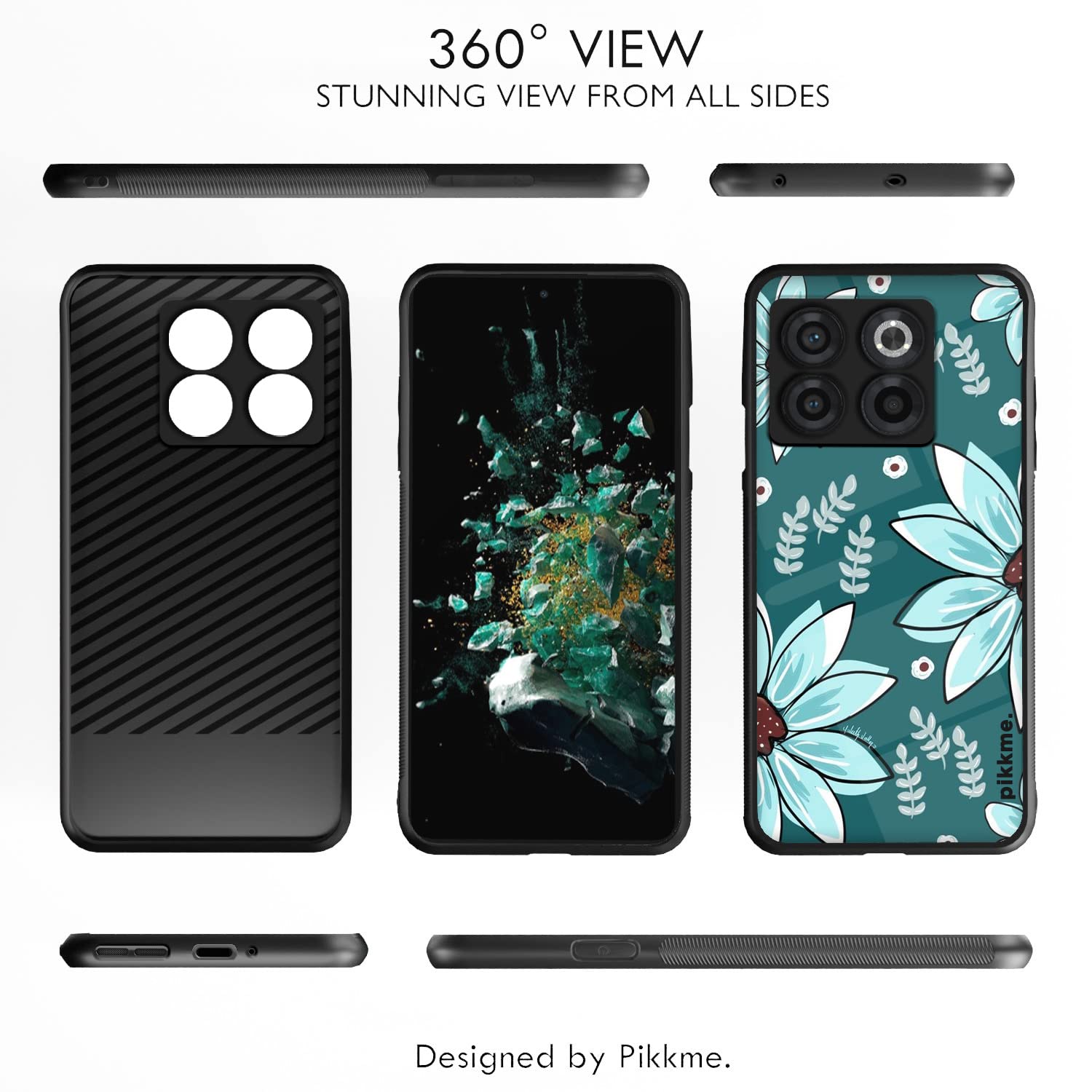 Pikkme OnePlus 10T 5G Flower mobile cover – photo 2