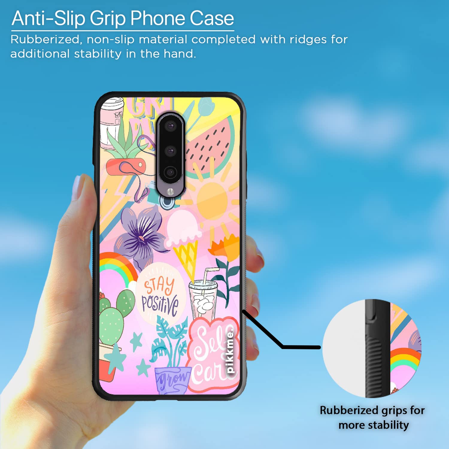 Pikkme OnePlus 8 Hybrid mobile back cover – photo 5