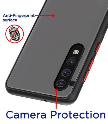 Pikkme Samsung A50/A50s/A30s Matte tpu+plastic, black phone cover – photo 2