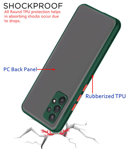 Samsung A53 5G Hybrid mobile back cover in green by Pikkme – photo 4