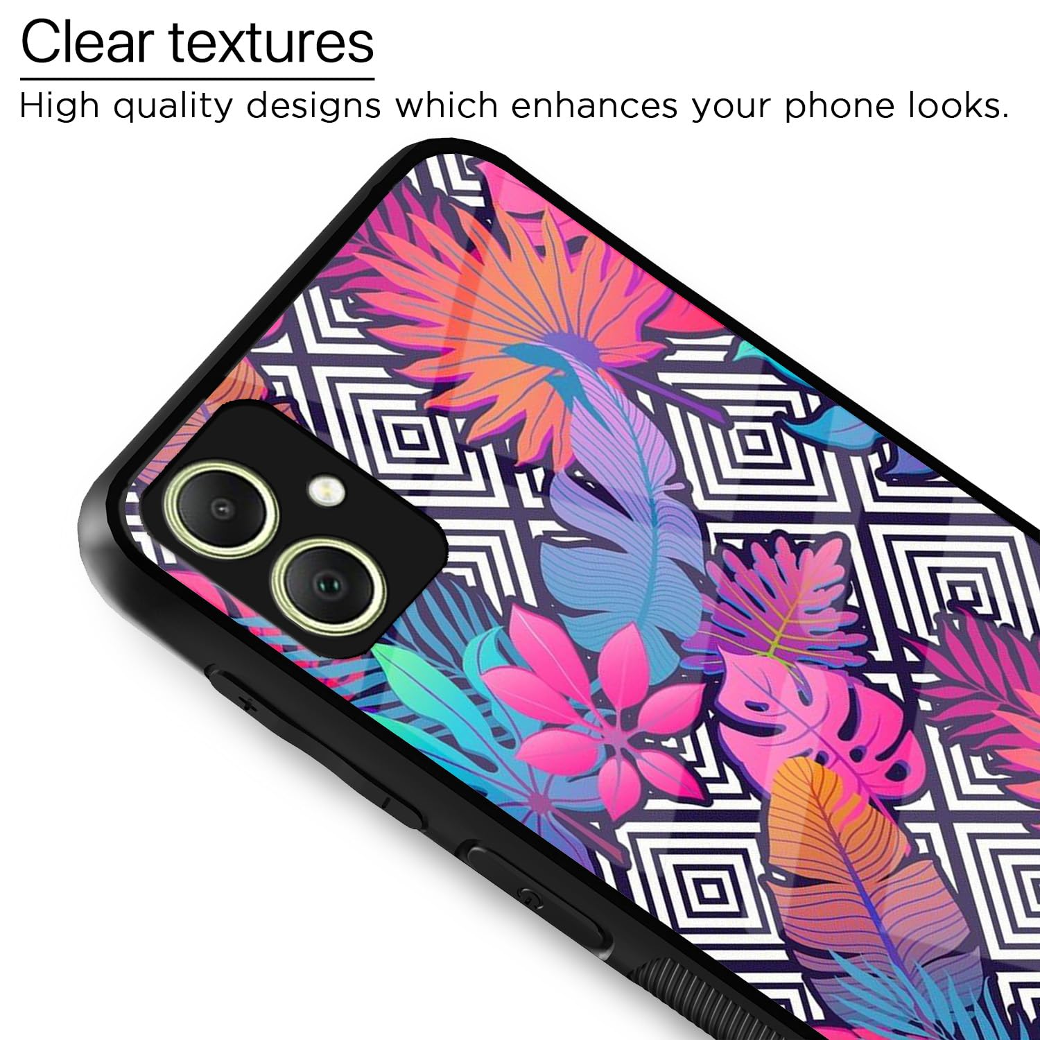 Samsung A05/M05/F05 Flower mobile back cover by Pikkme – photo 4