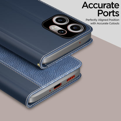 Pikkme Nothing Phone 2 Pro 5G Wallet blue mobile flip cover – photo 2