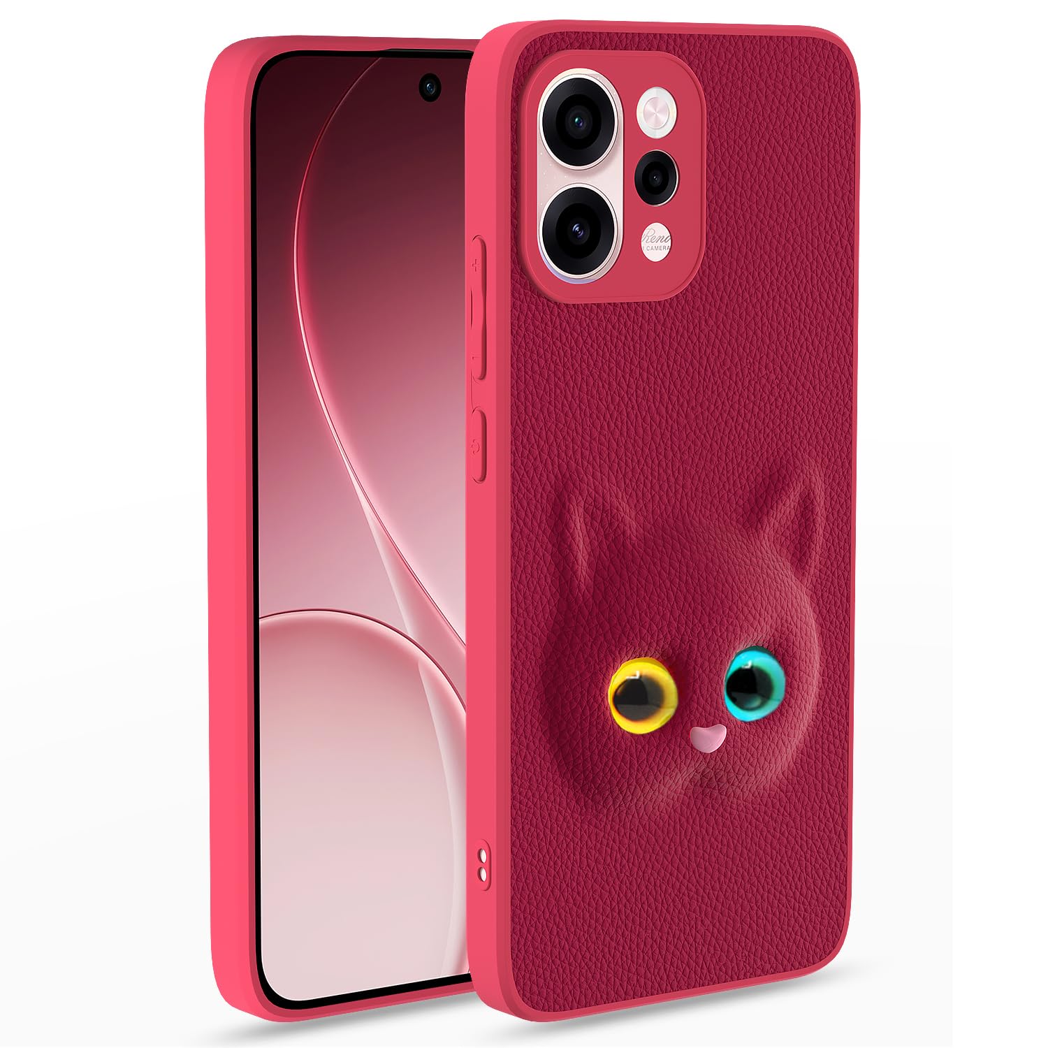 Pikkme Oppo Reno 15C 5G pink mobile back cover