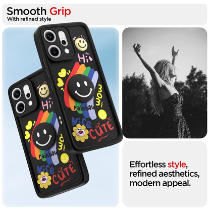 Pikkme Oppo Reno 14 Pro 5G Soft Silicone black mobile back cover – photo 2