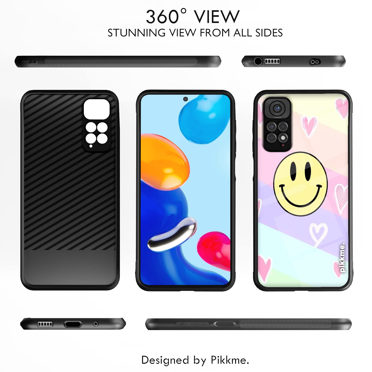 Pikkme Hybrid mobile back cover for Redmi Note 11/Note 11s – photo 2
