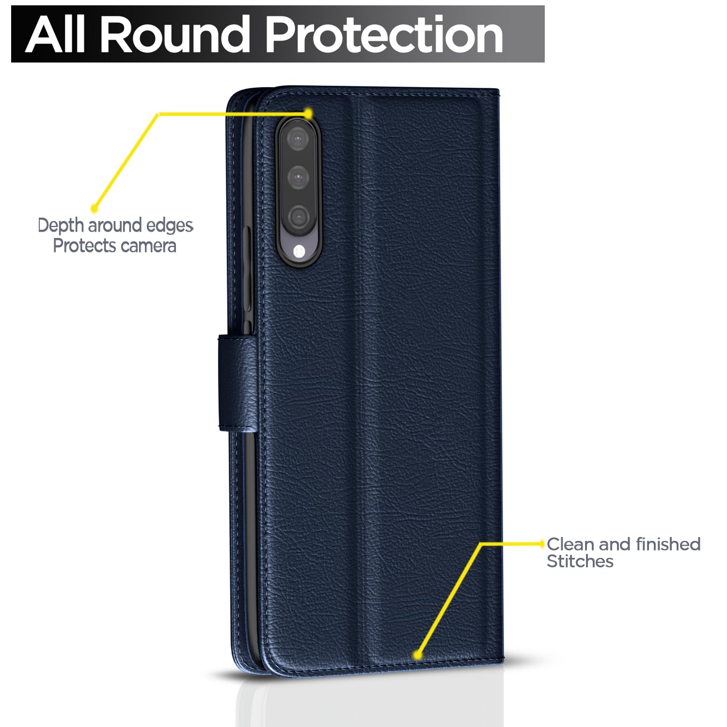 Pikkme Mi A3 blue flip case – photo 4
