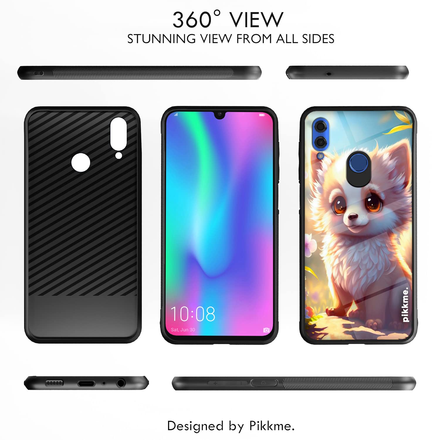 Honor 10 Lite Hybrid back cover by Pikkme – photo 2