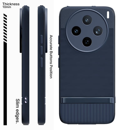 Pikkme blue Silicone back cover for Vivo X200T 5G – photo 3