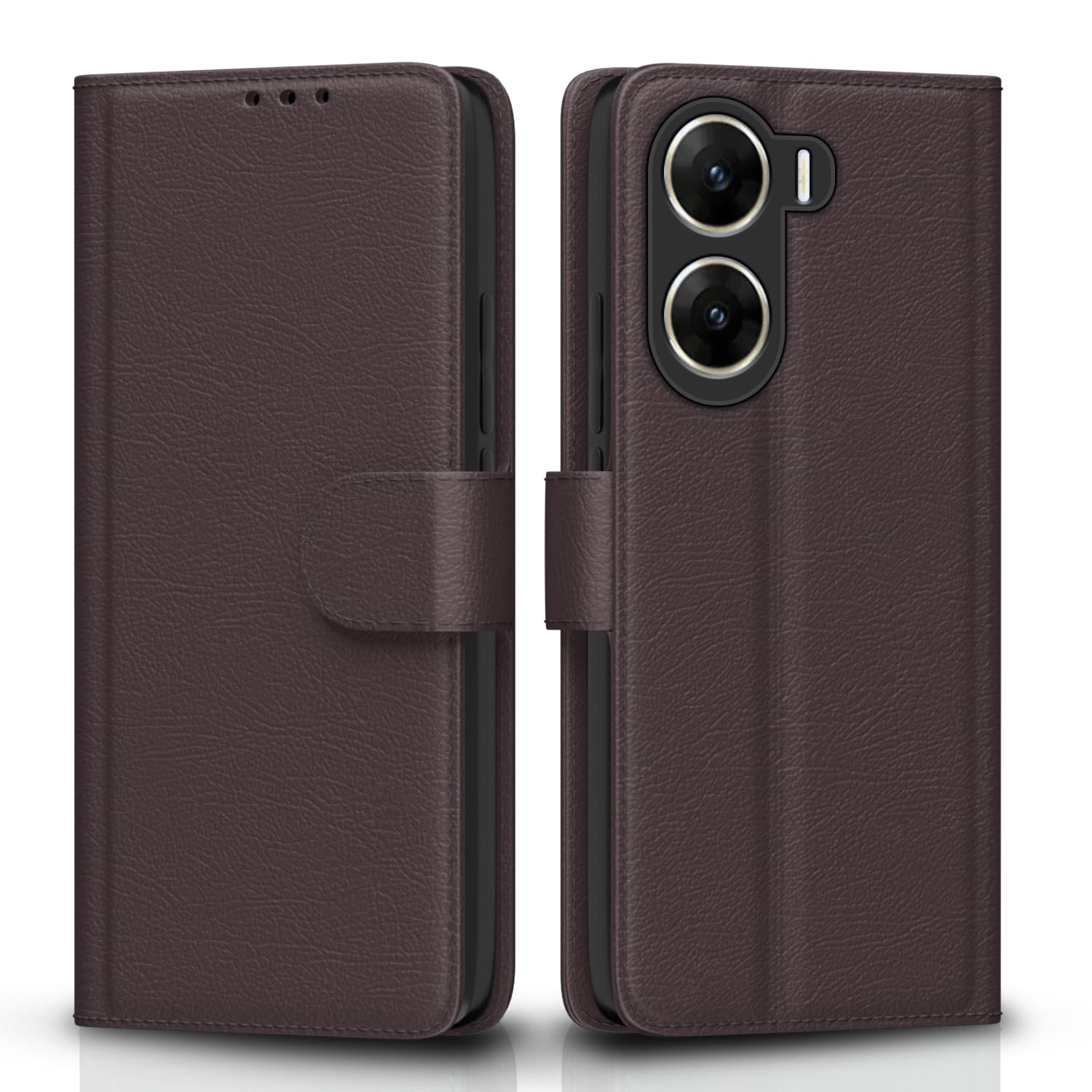 Coffee Wallet flip case for Vivo V29E – Pikkme