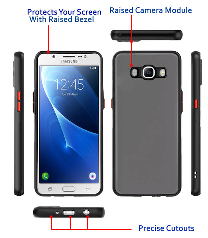 Pikkme Samsung J7 2016 Hybrid black phone cover – photo 3