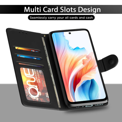 Oppo A79 5G Wallet mobile flip cover in black by Pikkme – photo 5