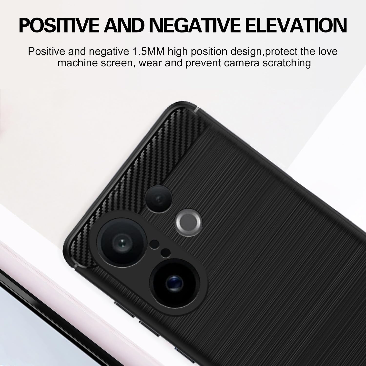 Vivo X200 FE 5G Hybrid mobile back cover in black by Pikkme – photo 6