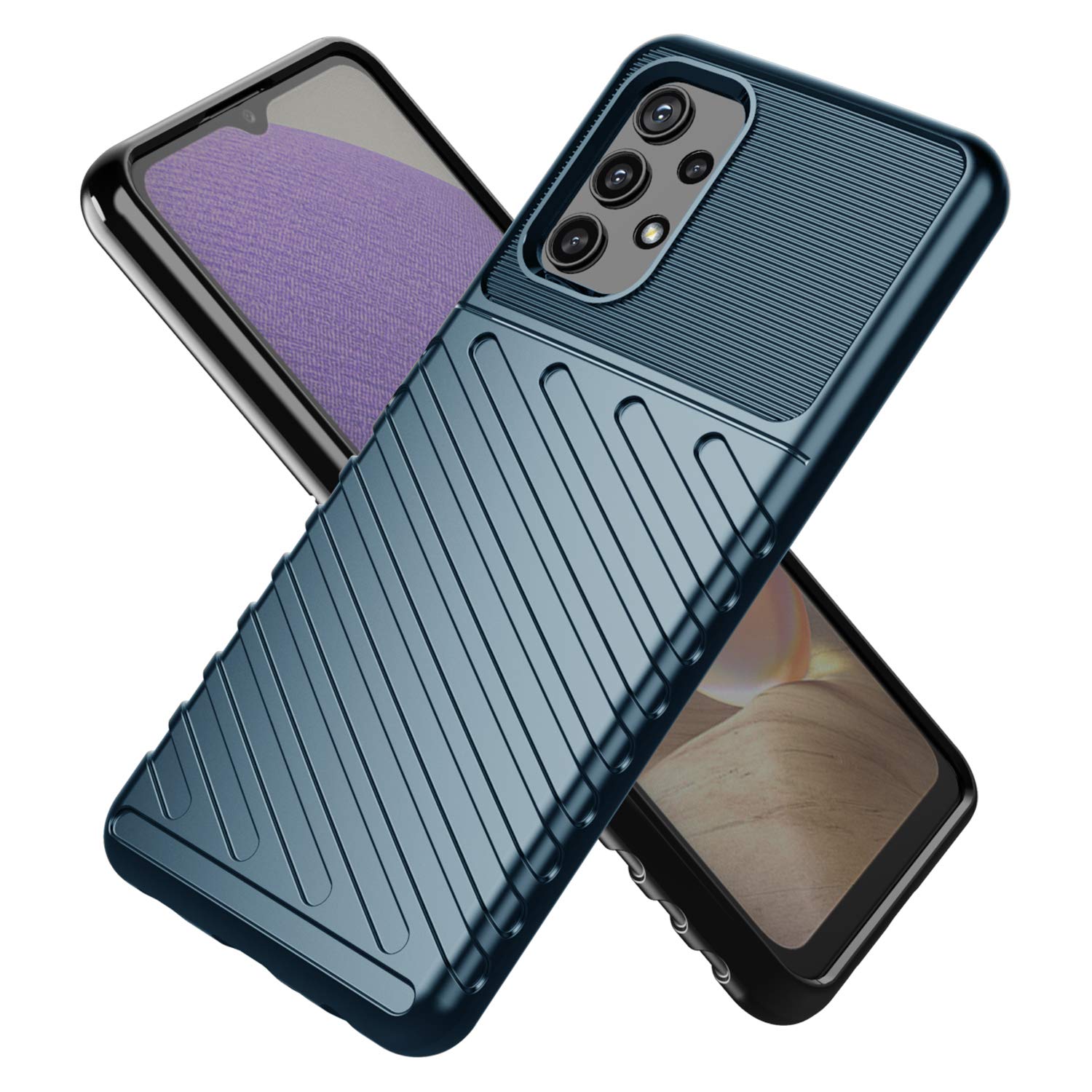 Pikkme blue phone cover for Samsung A32