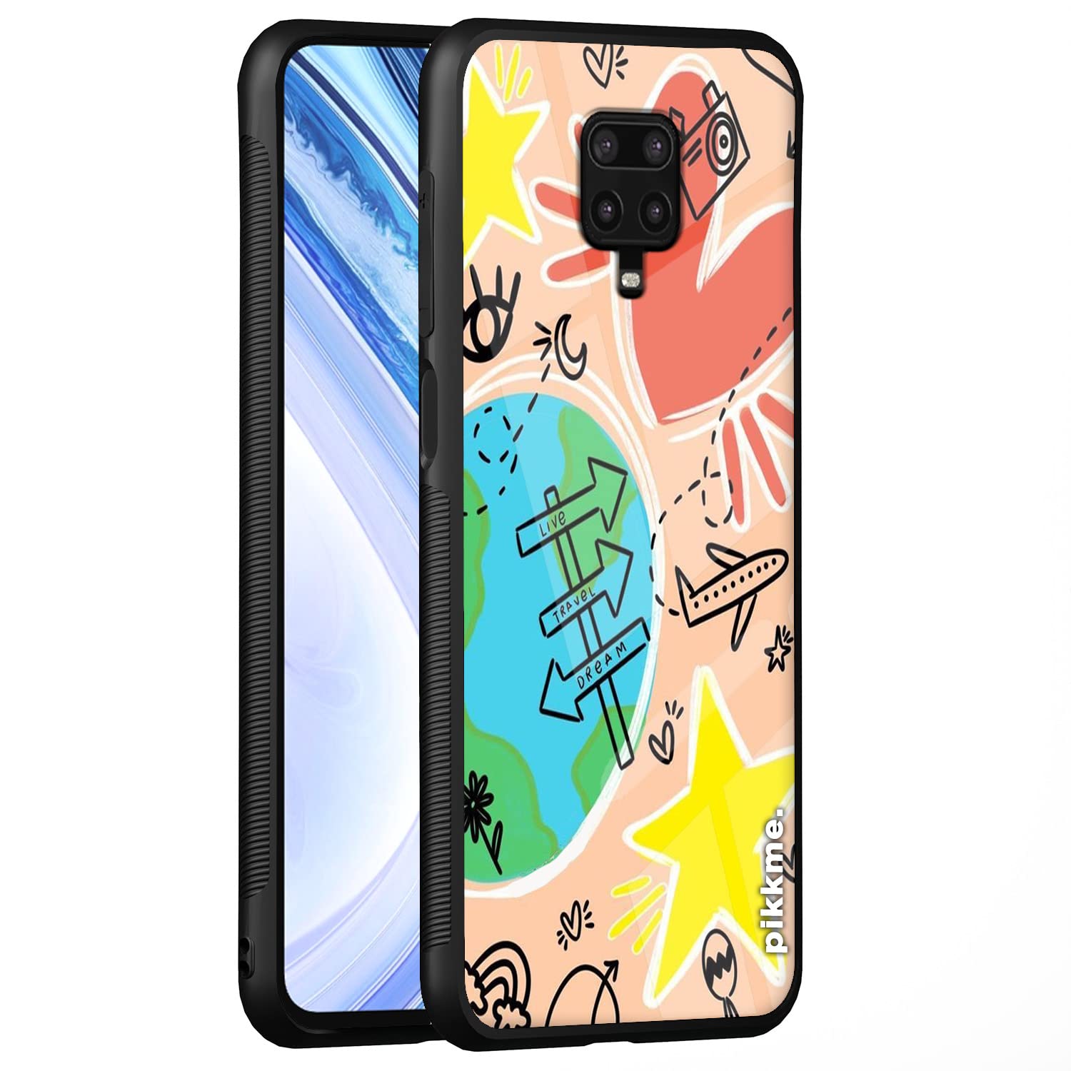 Hybrid Mobile back cover for Redmi Note 9 Pro/Note 9 Pro Max/Note 10 Lite – Pikkme