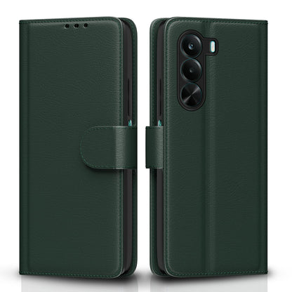 Pikkme green Wallet flip case for Realme P4x 5G