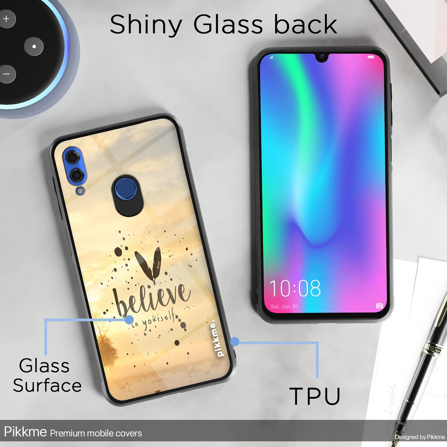 Honor 10 Lite Hybrid phone cover by Pikkme – photo 3