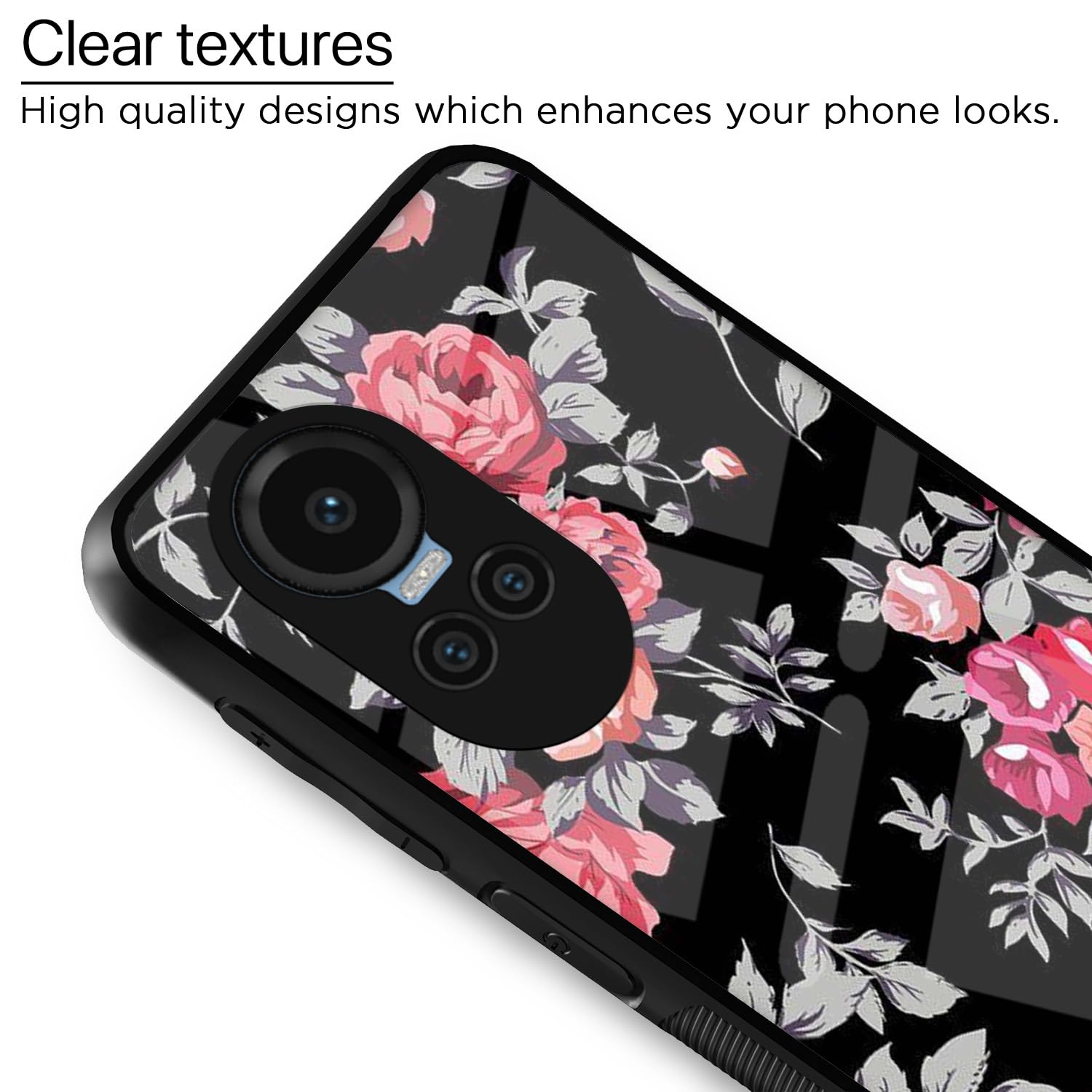 Pikkme Flower back cover for Oppo Reno 10 5G – photo 4