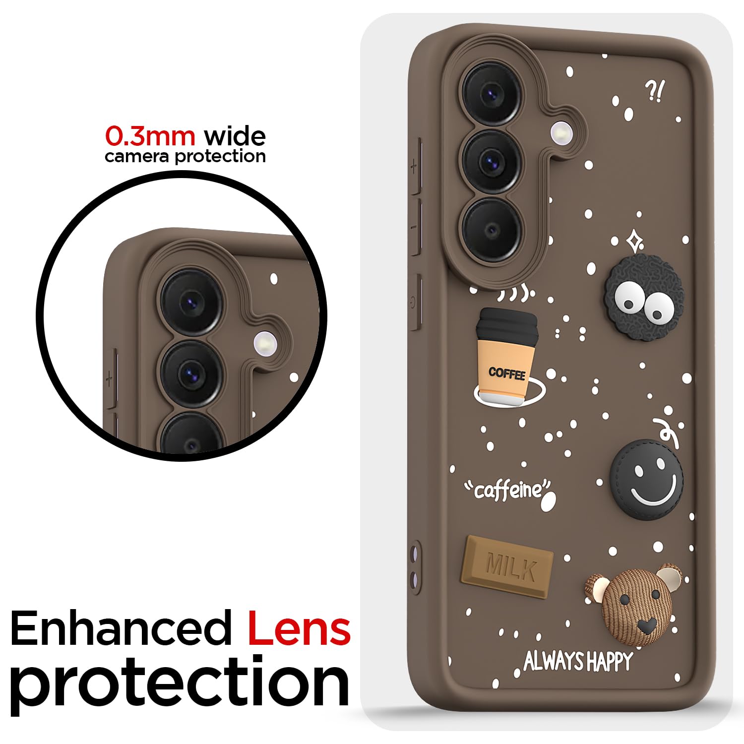 Brown Bear Coffee mobile cover for Samsung A37 5G – Pikkme – photo 5