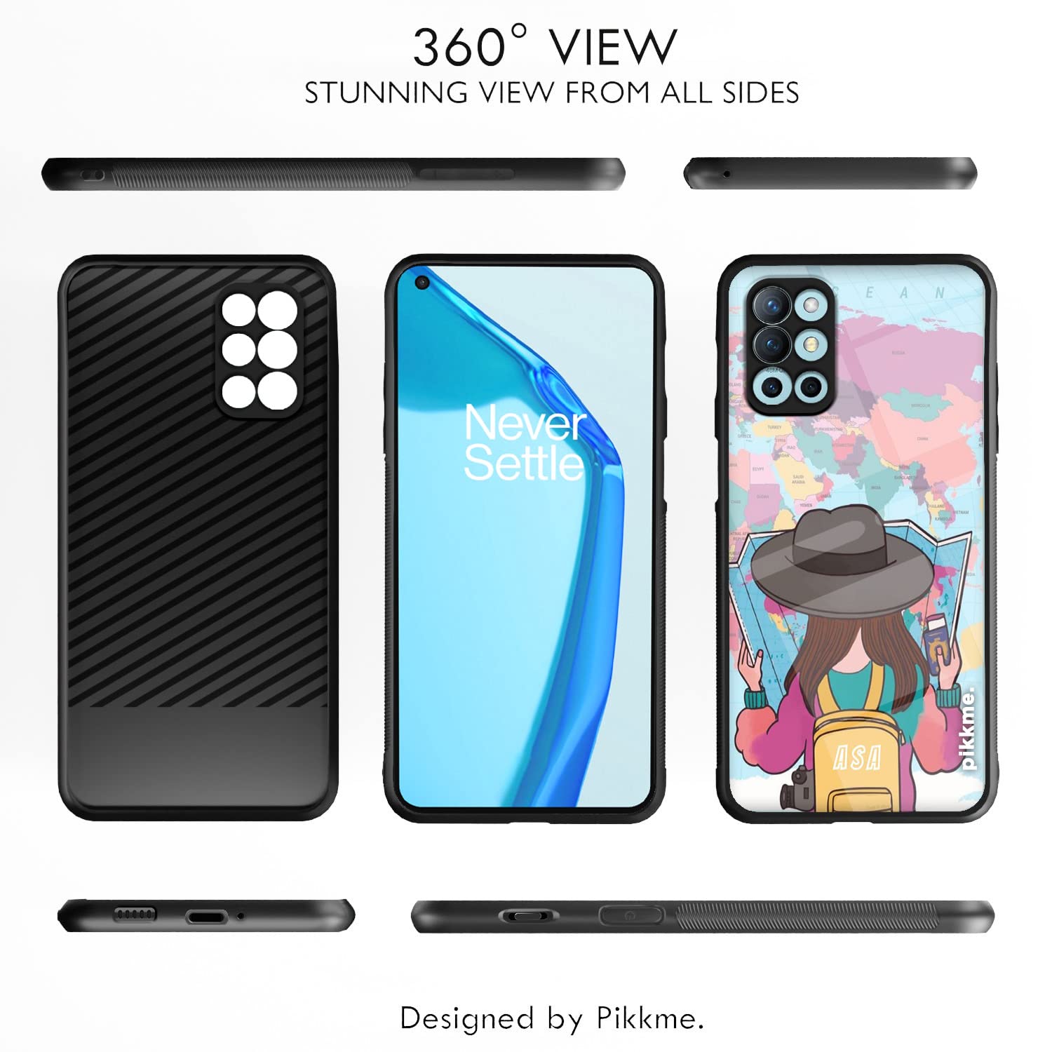 OnePlus 8T Hybrid phone cover by Pikkme – photo 2