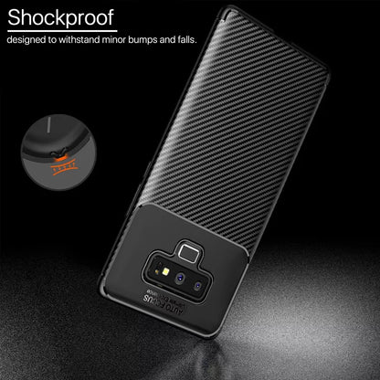Pikkme black Carbon mobile cover for Samsung Note 9 – photo 4