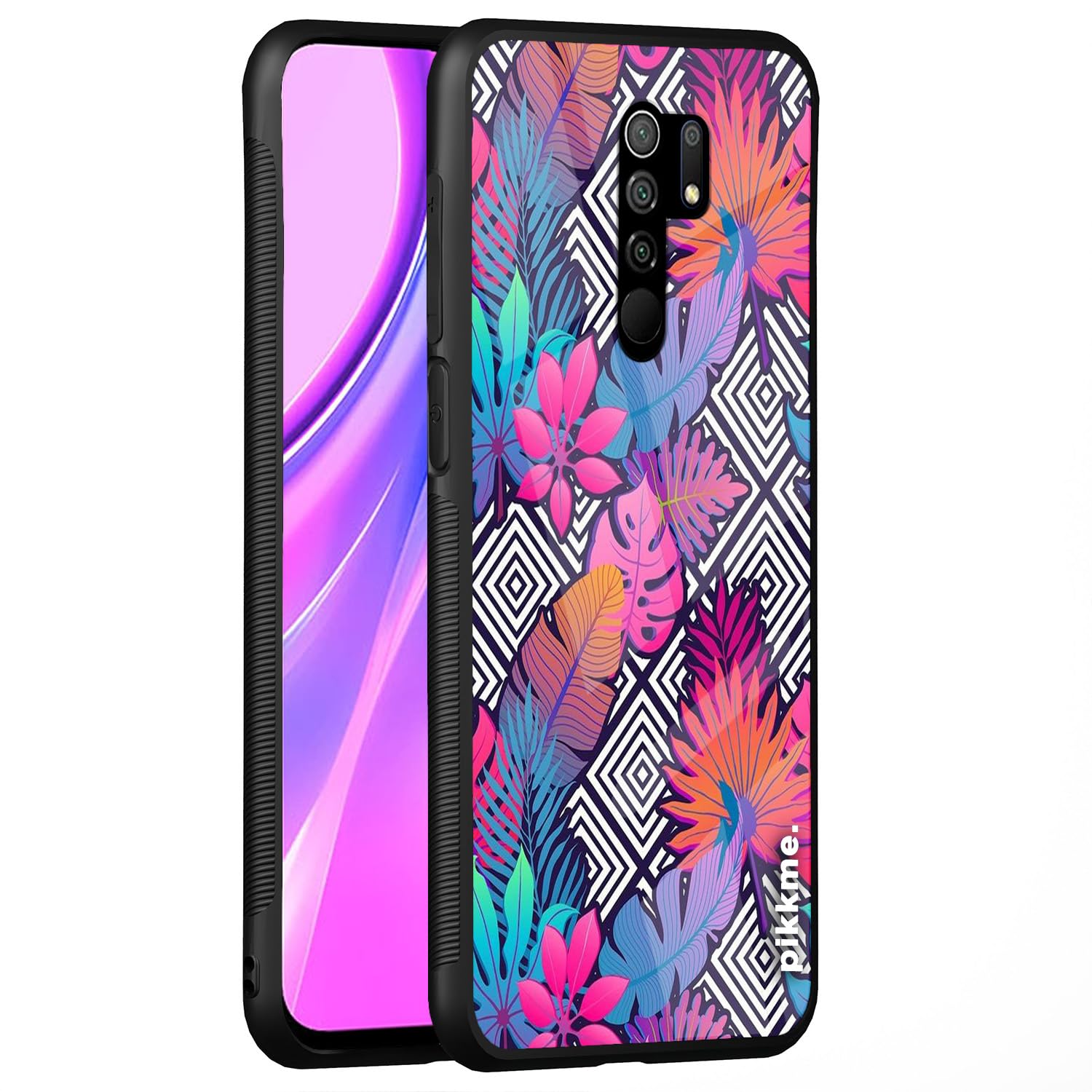 Redmi 9 Prime Flower phone cover by Pikkme