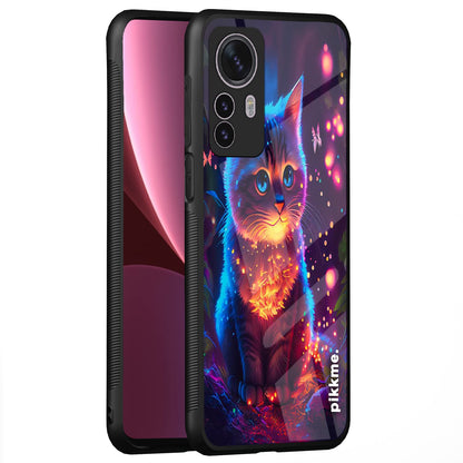 Pikkme Cat mobile back cover for Mi 12 Pro 5G
