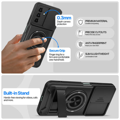 Samsung M17/A17/F17 5G Tough Armor mobile cover in black by Pikkme – photo 3