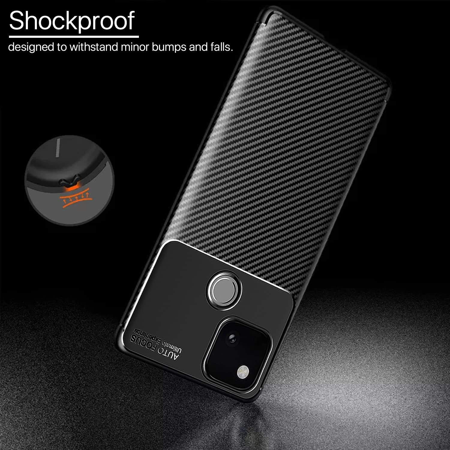 Pikkme black phone cover for Pixel 4A – photo 4