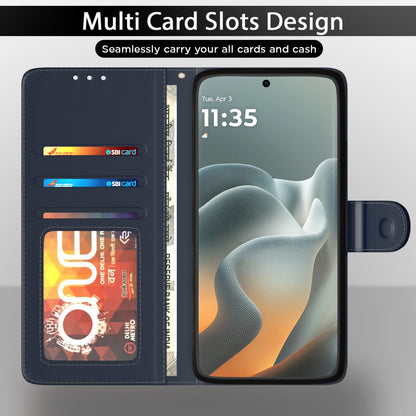 Pikkme Moto Edge 70 Fusion 5G blue wallet flip cover – photo 5