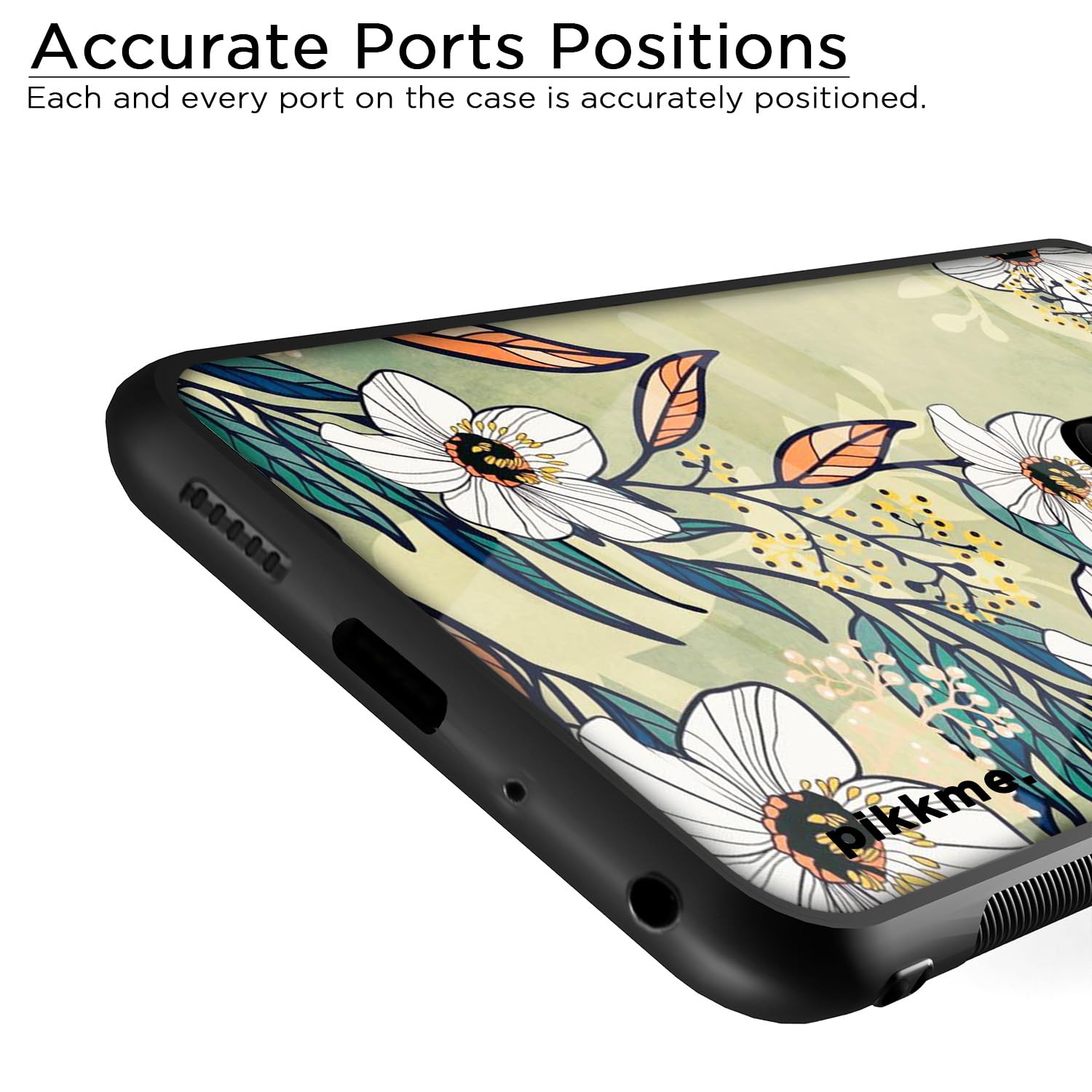 Pikkme Flower back cover for Redmi 9 Prime – photo 6