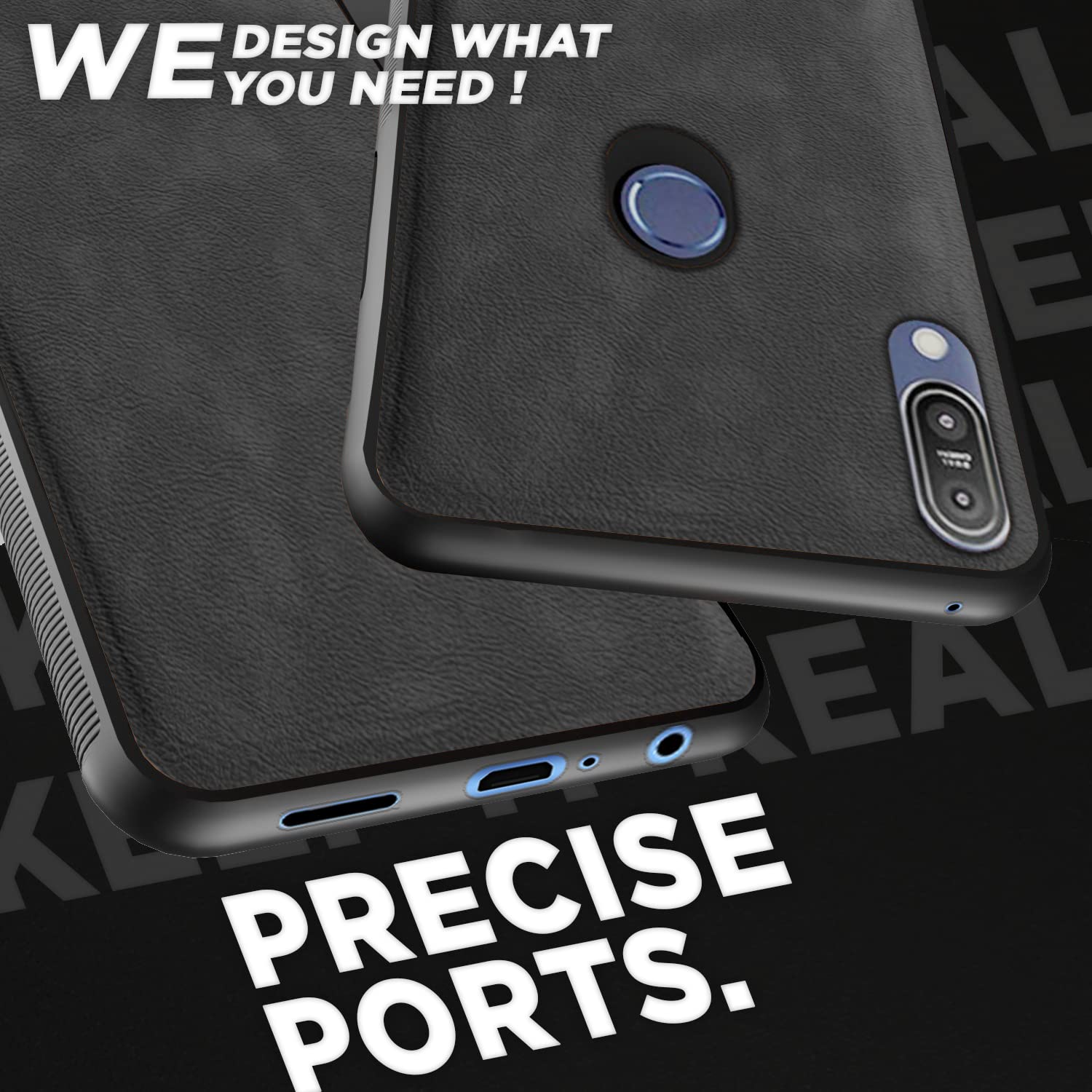 Pikkme Asus Leather grey phone cover – photo 4