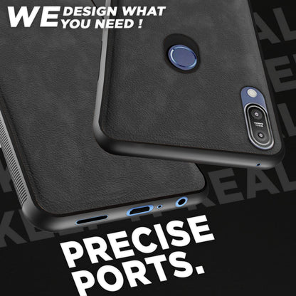 Pikkme Asus Leather grey phone cover – photo 4