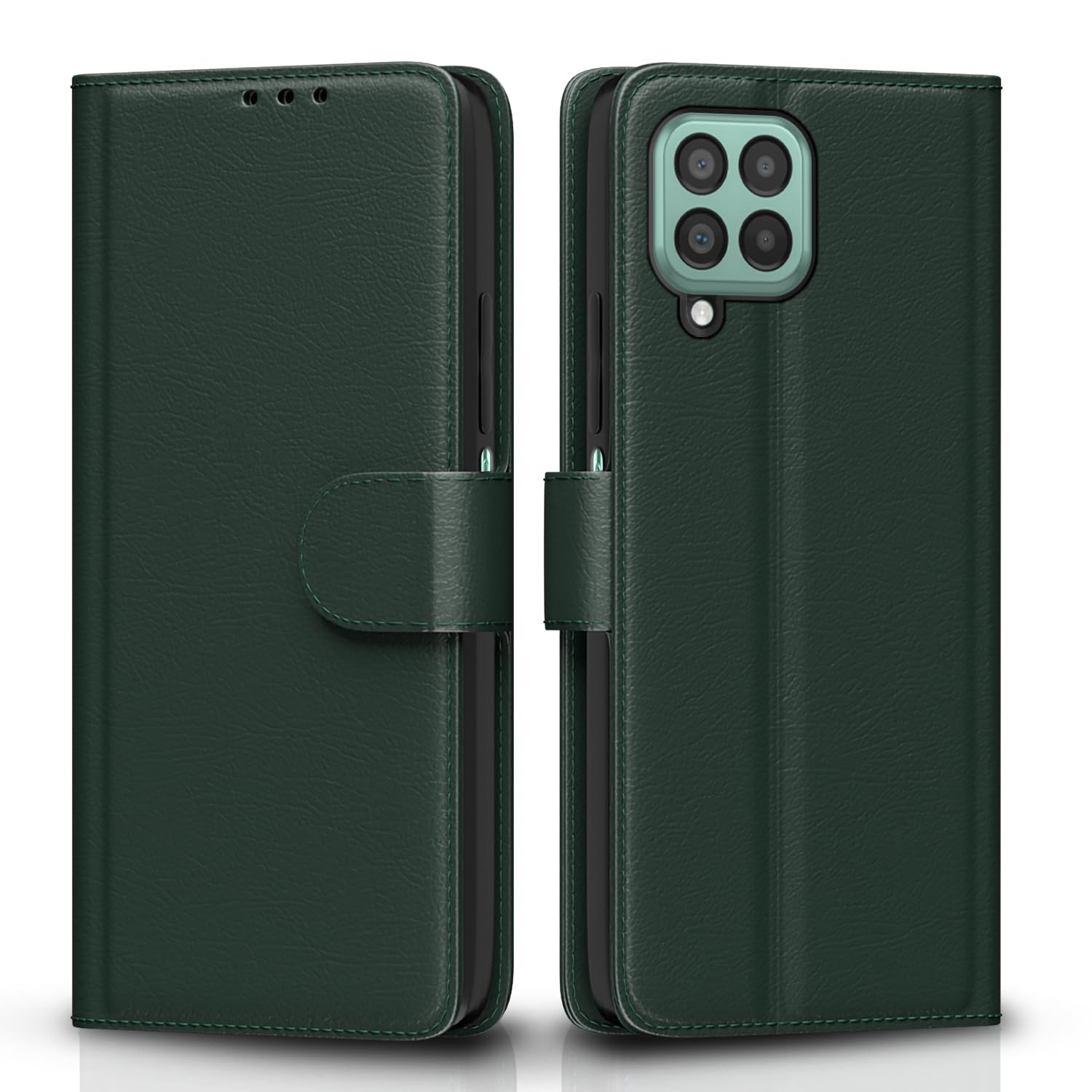 Pikkme Samsung M33 5G green flip case