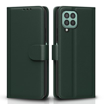 Pikkme Samsung M33 5G green flip case