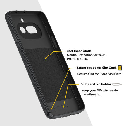 Grey Silicone back cover for Nothing Phone 4a 5G – Pikkme – photo 6