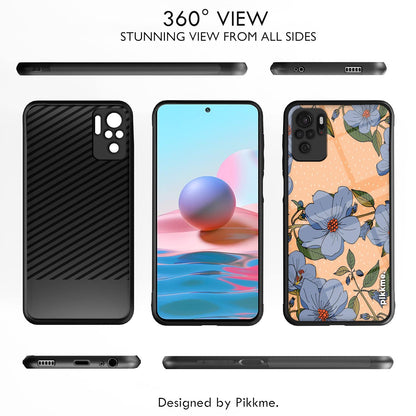 Redmi Note 10/Note 10s Flower phone cover by Pikkme – photo 2