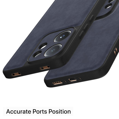 Vivo V60/T4 Pro 5G Leather mobile back cover in blue by Pikkme – photo 4