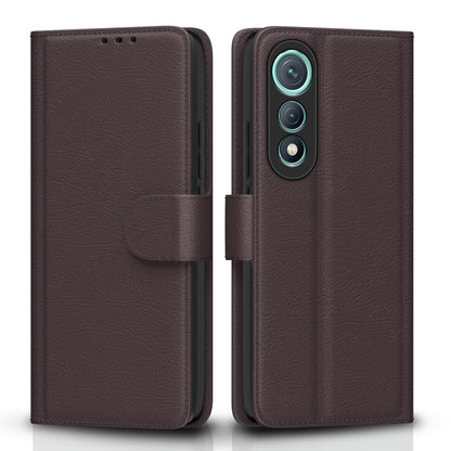 Pikkme Tecno Pova Curve 5G Premium Leather Finish Vintage Flip Cover (Coffee)