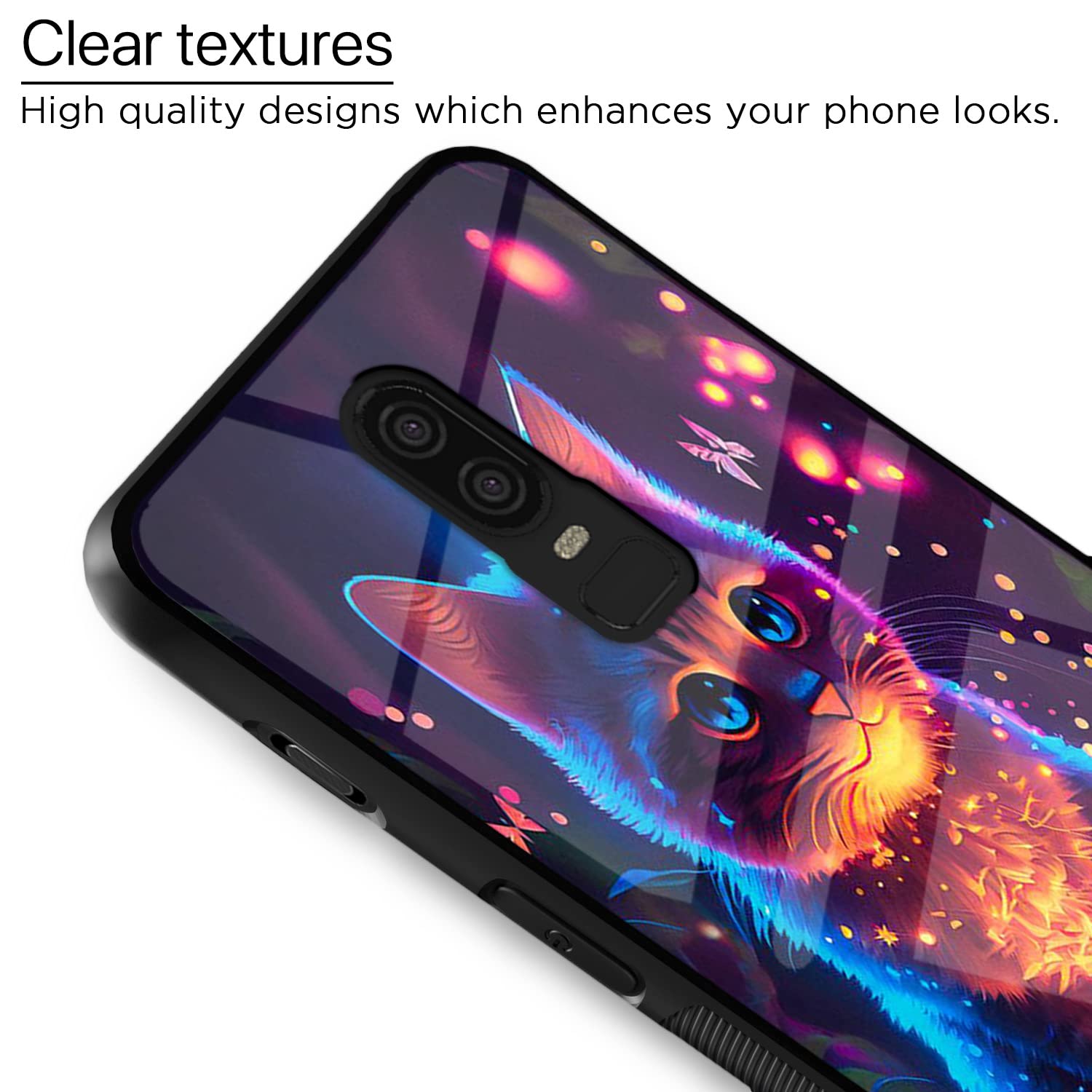 Pikkme OnePlus 6 Cat mobile back cover – photo 4