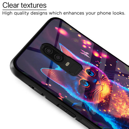 Pikkme OnePlus 6 Cat mobile back cover – photo 4